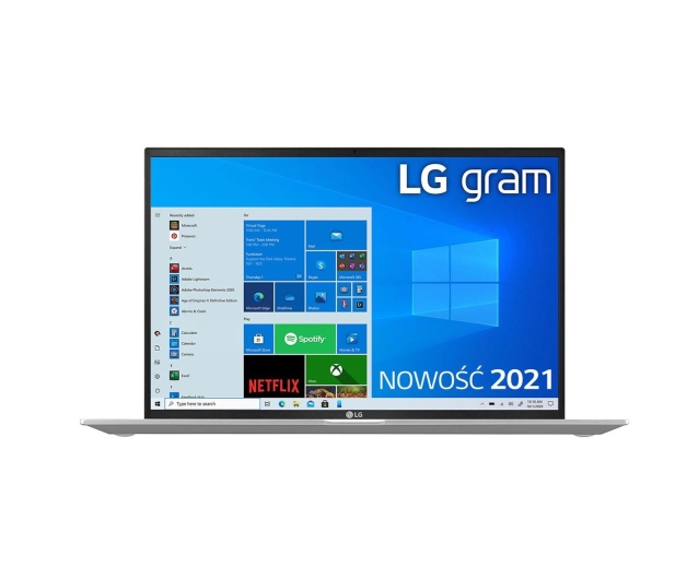 LG GRAM 2021 16Z90P i5 11gen/16GB/512/Win10 srebrny - 639069 - zdjęcie 14
